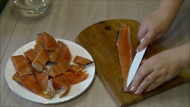 Горбуша в масле -консервы.Готовим в  мультиварке