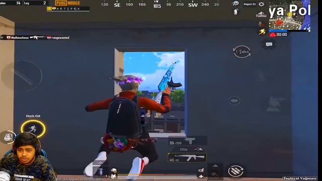 Greatest Hacker Reflex Conqueror Fragger Artifex BEST Moments in PUBG Mobile
