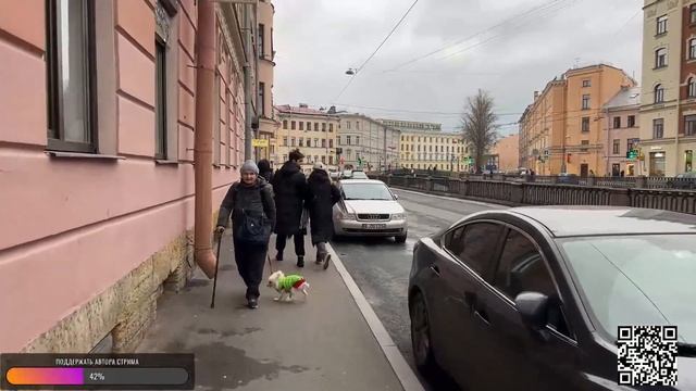 Прогулка по пасмурному Петербургу
