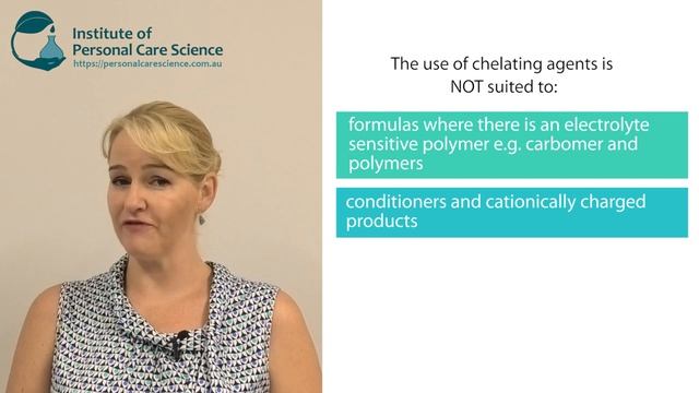 Cosmetic chelating agents смотреть онлайн