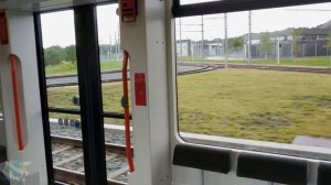 Bergen Light Rail (Bybanen) Ride: Flesland Airport - Kokstadflaten