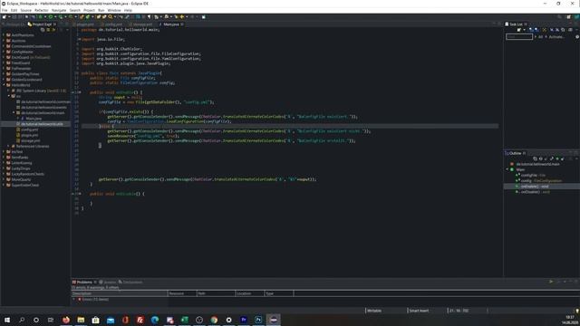 Java Bukkit Plugin Programmierung - Configs [1/2] Grundlegendes (Teil 02) [German | Full HD] смотреть онлайн