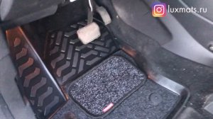 3D автомобильные коврики в салон Ford Kuga (Форд Куга) II (2013-2015) дорестайлинг Luxmats.ru