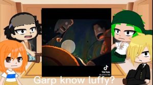 Past mugiwara react to Luffy's family