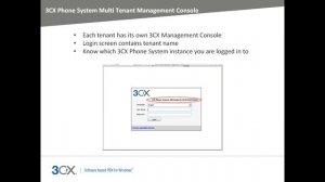 Host Multiple 3CX Phone System Instances with 3CX Phone System Multi Tenant