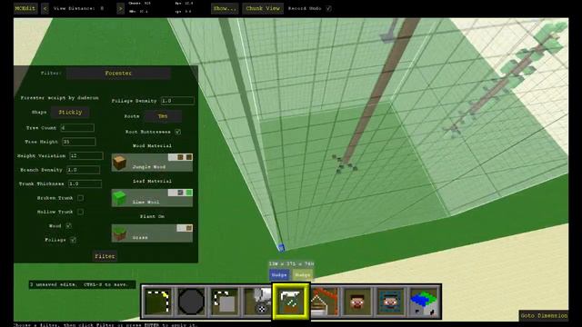 Как сделать эпичное деревцо в майнкрафт? Уроки по McEdit! смотреть онлайн