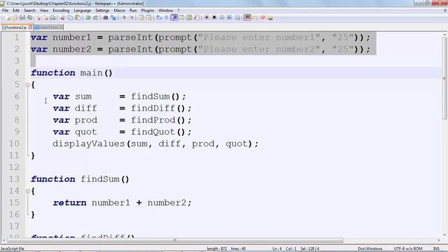 JavaScript - 6thEdition - Chapter02 смотреть онлайн