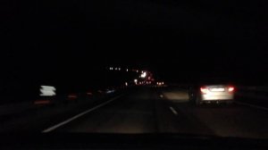 Трасса М-4 Дон (ночью) идем по ⏱ приборам