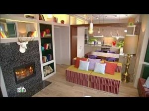 Дачный ответ - Супрематические композиции в кухне и гостиной