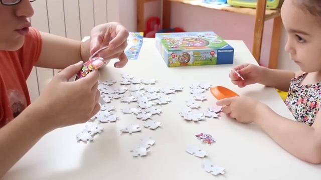 Puzzle Moshi Monsters - Esfera Ravensburguer 3D. Puzzle redondo! смотреть онлайн