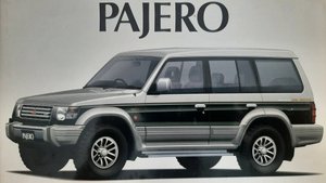 Сборка модели Pajero от Aoshima часть 2