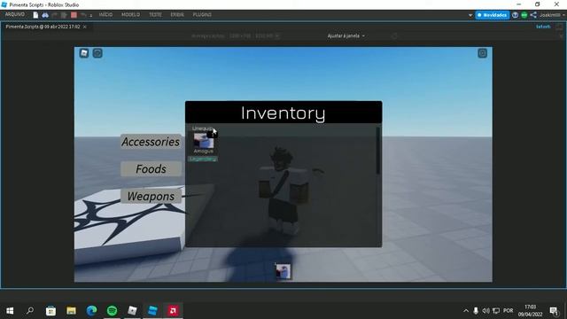 Roblox Studio | Inventory/Backpack Showcase смотреть онлайн