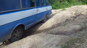 РАФ 2203 на грязевой резине 15