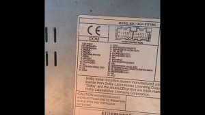 Установка и распиновка магнитолы на  Daewoo Winstorm, Chevrolet Captiva, Opel Antara.