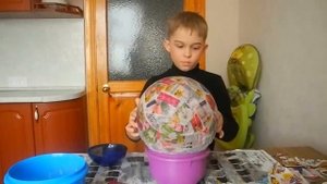 День космонавтики. Делаем луну. Do the moon.