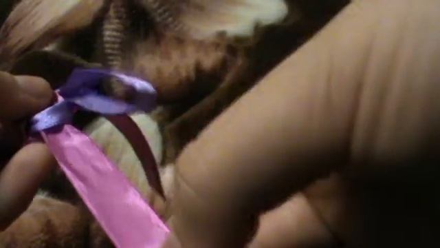 урок 1 фенечка из лент