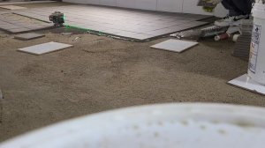 укладка полы на полусухую стяжку