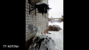Горе дымоход!!! Последствия не утепленного дымохода