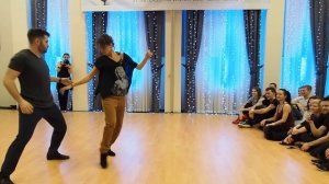 Ben Morris & Emeline Rochefeuille - Swing and Snow 2017 Pro Show
