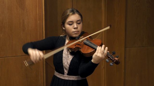 3rd Prize | Karol Szymanowski – The Spring of Arethusa from Myths Op. 30 Justyna Liber – violin смотреть онлайн