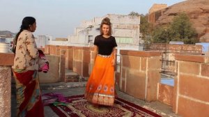 Как надевать сари. Версия Раджастана. How to wear a sari