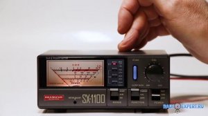 КСВ Ватт метр Diamond SX-1100 - распаковка, включение, работа.