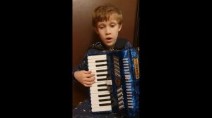 Игра на аккордеоне для детей. Урок №1. Гамма До мажор правой рукой.