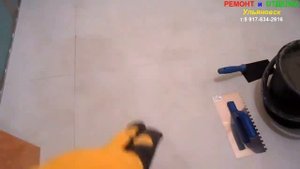 Укладка плитки в ванной за 10 минут своими руками! Укладка плитки в 3 раза быстрее без системы DLS!