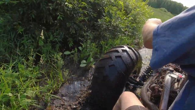 плавающий квадроцикл вездеход ROLIZ | в гараже своими руками | серия 1 смотреть онлайн