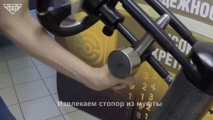 Вскрытие замка Гарант Блок неодимовым магнитом
