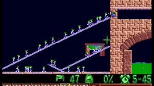 Lemmings (SNES) полное прохождение (часть 1 из 2)