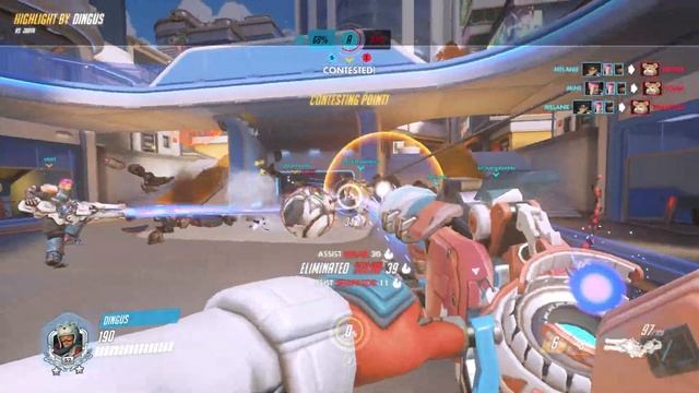 Quad Ball Grav (Zarya highlight) смотреть онлайн