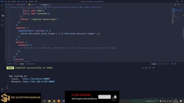 loops in Vue.js