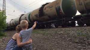 Поезд едет. Arrival of a Train. Part #1.