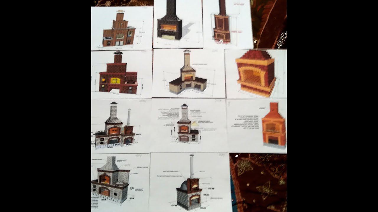 Предлагаем вашему вниманию проекты печных комплексов смотреть онлайн