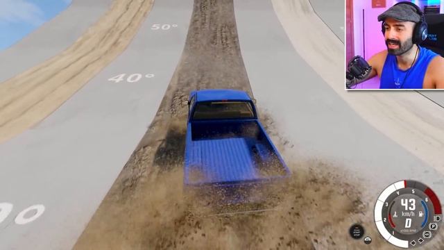 INCIDENTE A 300km/h... Sopravvivi Senza Cintura? - CRASH TEST BEAMNG смотреть онлайн