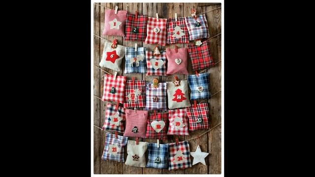 Идеи для творчества для создания Адвент-календаря. Копилка идей. смотреть онлайн