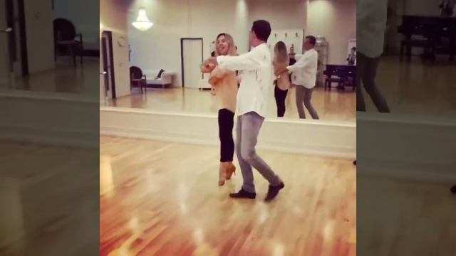 Waltz - beginner Pro/Am at ? Fred Astaire Dance Studio in Arcadia Dance lessons with Kristina смотреть онлайн