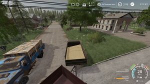 FS19 СПК Гридино #28 Продаём урожай . карта село Ягодное .
