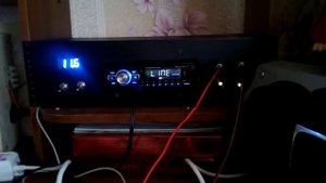 Тест усилителя мощности на микросхеме TDA7560 в данной автомагнитоле