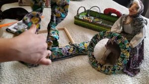 МИР ВЫШИВКИ ??? КУПИЛА ??? РОЛЛ  ДЛЯ ВЫШИВКИ - СШИЛА САМА