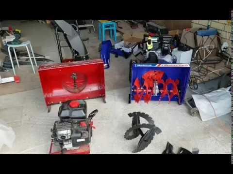 Сравнение снегоуборщика MasterYard MХ 8022 В и Canadiana 900/61 . Честный отзыв смотреть онлайн