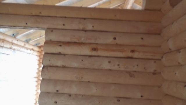 Сруб бани 6.0х6.0м. с лофтом из бревна с крышей "Ручьи". Цена в СПб 237.077 руб. смотреть онлайн