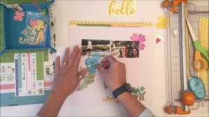 Scrapbook Process Video - Hello Biltmore (Jillibean Soup / You Make Miso Happy)