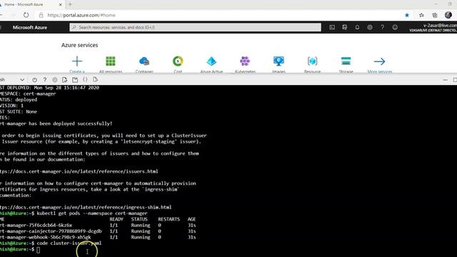 Step 7 - How to Enable SSL and TLS on the Frontend ingress in Azure Kubernetes Service смотреть онлайн