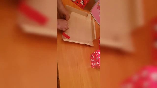 Как правильно собрать крышку складной подарочной коробки