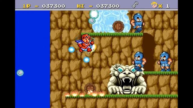 Legend of Hero Tonma ... (TurboGrafx-16) Gameplay смотреть онлайн