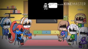 Undertale reacts to dusttrust phase 2 and 3 (original video link in desc) gacha life