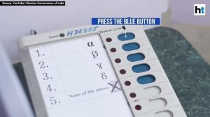 Watch: How to cast your vote using EVM and VVPAT