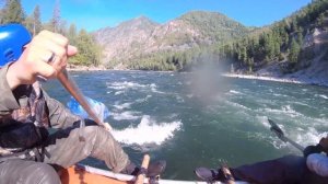 Байбальский порог. Река Малый Енисей. Тува. 31.07.2022